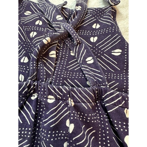 Ade + Ayo Black History Month Size Large 12-14 Overalls - Purple Abstract - Picture 8 of 16